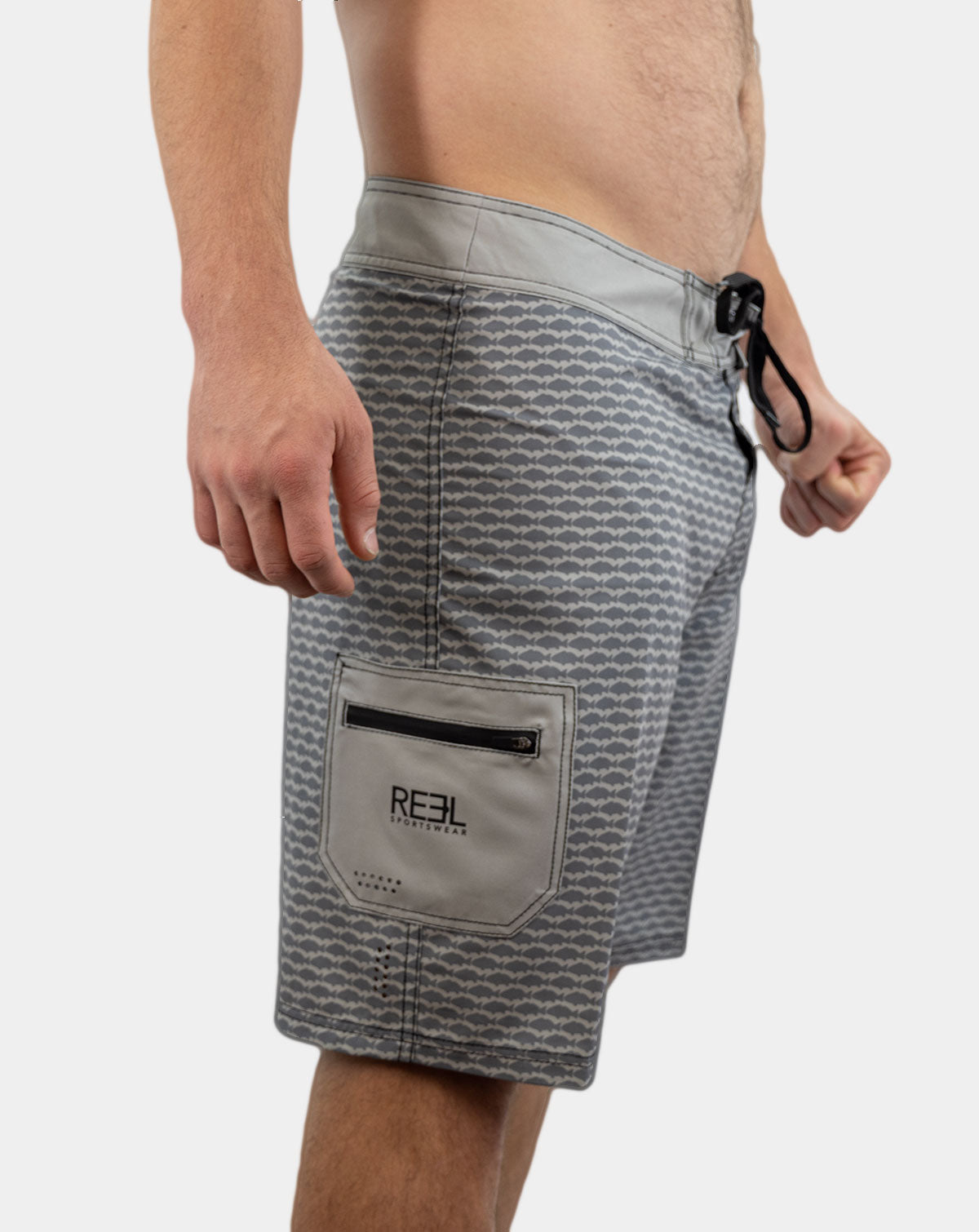 Fishing Boardshorts with Rojo Pattern | UPF 30+ Protection
