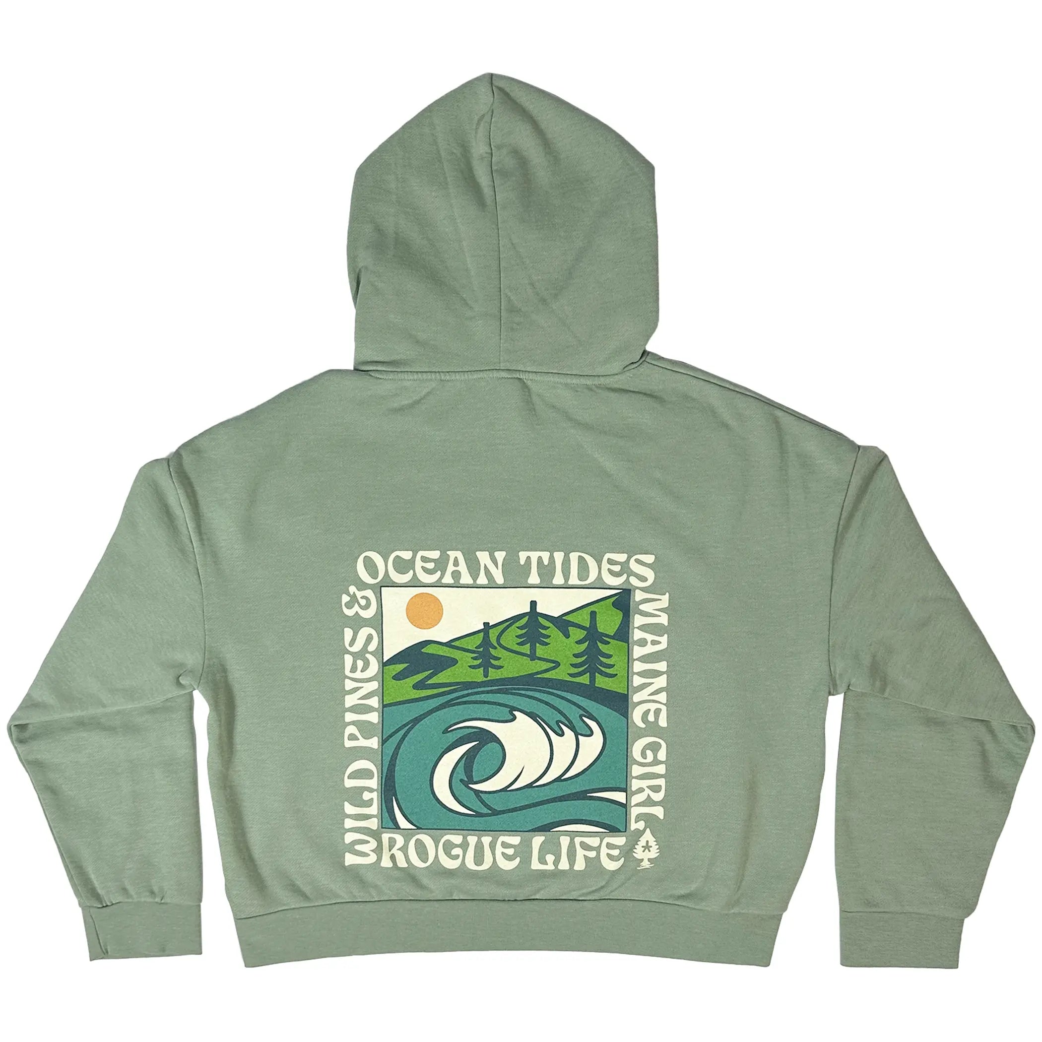 Nature-Inspired Sage Hoodie for Outdoor Enthusiasts