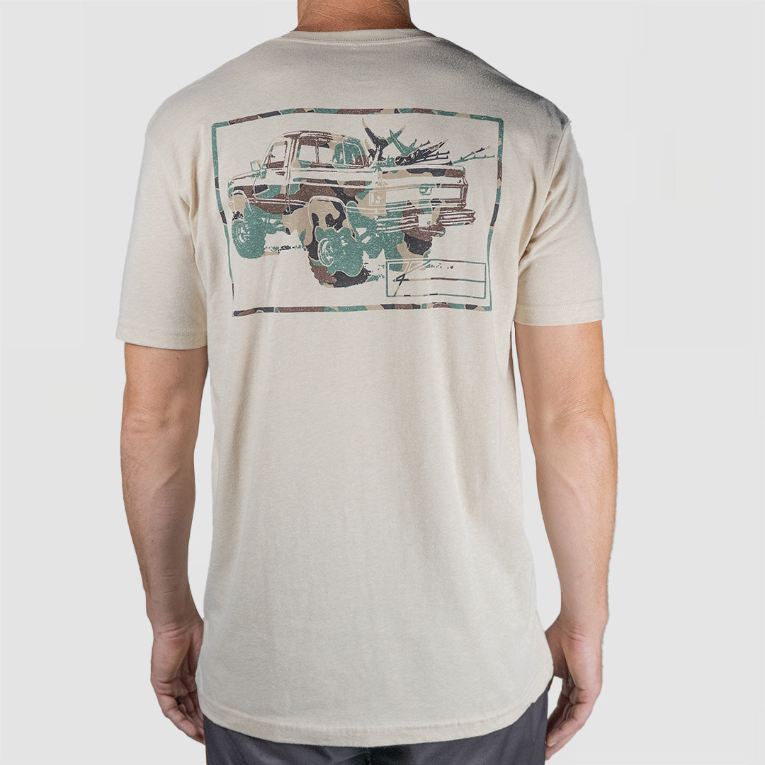 Camouflage Fishing T-Shirt for Men - Premium Comfort Fit